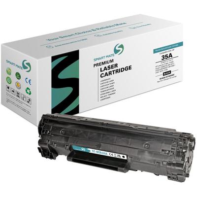 SmartMate wiederaufbereiteter Laser Toner Patrone für hp CB435A (35A) Schwarz