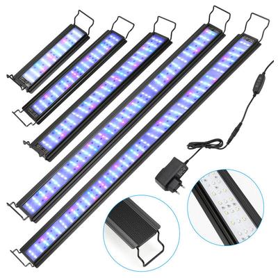 Vingo - 36W led Aquarium mit timer Salzwasserfische Dekoration RGB,87-110cm