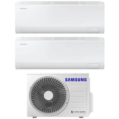 Samsung - cebu 9000+18000 btu serie dual split inverter klimagerät mit aj052txj3kg/eu a++ wi-fi