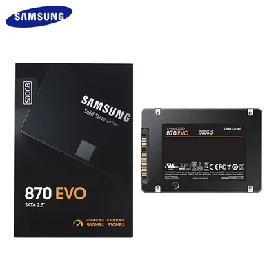 870 EVO SSD SAMSUNG 4 TB 1 TB interne SSD TLC Solid State Disk 2,5 AHCI 250 GB 500 GB 2 TB SATA3.0 Original-Speicherfestplatte