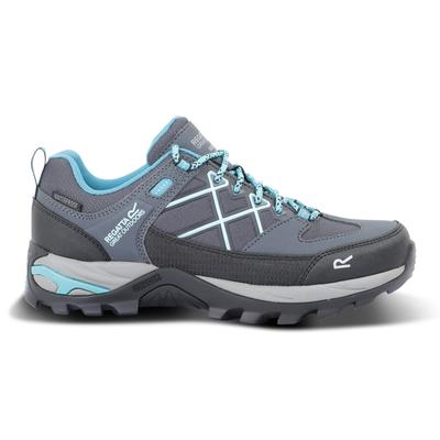 Regatta - Damen Wanderschuhe "Samaris III" (Stahlgrau/Türkis) Image