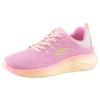 Sneaker SKECHERS "VAPOR FOAM-SUMMER JOURNEY", Damen, Gr. 41, bunt (rosa, gelb), Textil, kontrastfarbene Details, sportlich, Schuhe, Laufschuh, Freizeitschuh mit komfortabler Vapor Foam
