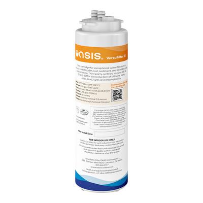 Oasis 041145-001 VersaFilter III Water Filter Cartridge for VersaFiller, Versacooler II, and RADII Bottle Fillers