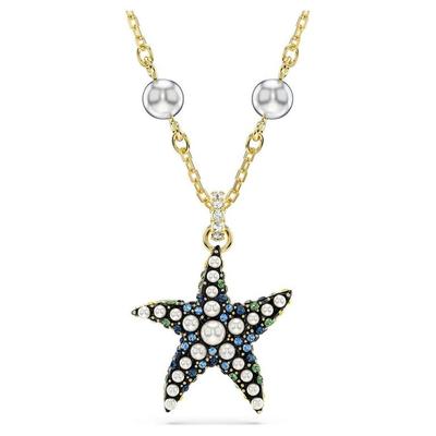 Idyllia Pendant - Metallic - Swarovski Necklaces