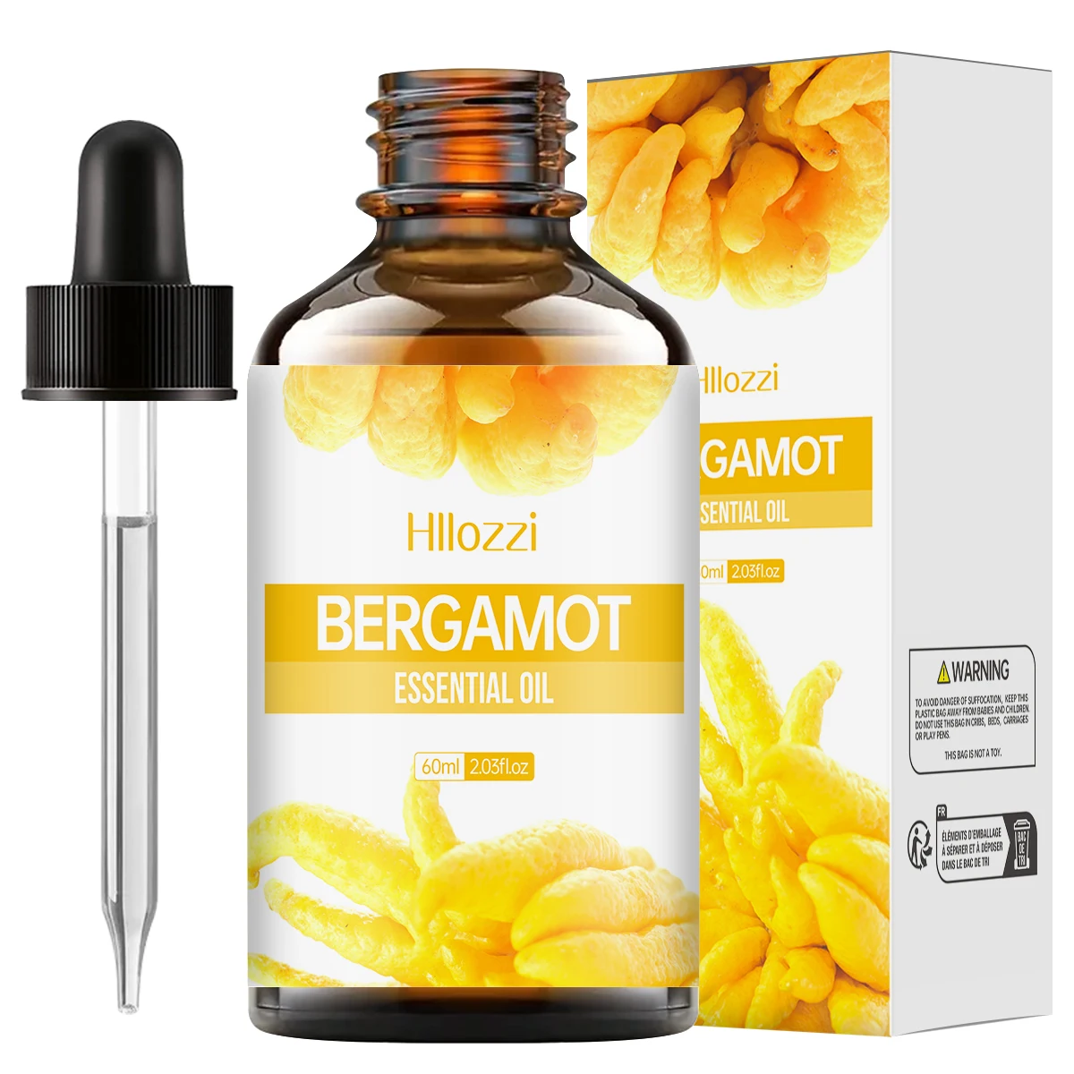 Ätherisches Bergamotteöl, Gesichtspflegeöl, feuchtigkeitsspendend, feuchtigkeitsspendend, Körperpflege, Massageöl, Aromatherapie, ätherisches Öl Image
