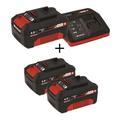 Kit caricabatteria + 3 batteria 18V 4Ah
