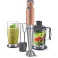 Sencor - minipimer immersione shb 56XX, frullatore 4 in 1, frullatore elettrico con bicchiere da