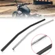 Universale 22mm 25mm Volante Del Motociclo Manubrio Motocross Retro Maniglia Trascina Barra Diritta Per Scooter Chopper Cafe Racer