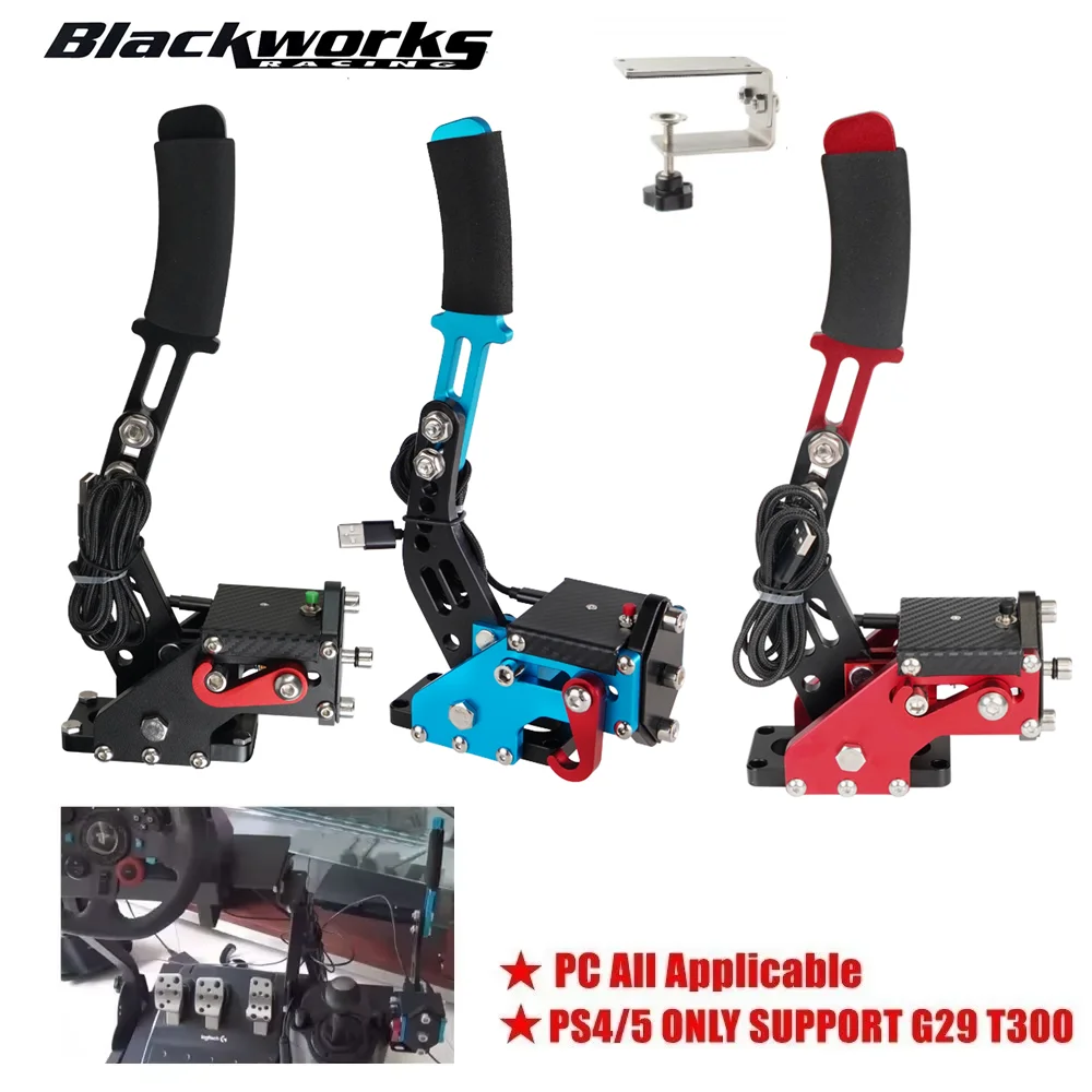 USB-Handbremse PS4/PS5 für Logitech G29 oder T300, XBOX1 XSS XSX G920, Universal PC SIM Racing Dirt Rally Games Handbremssystem Image