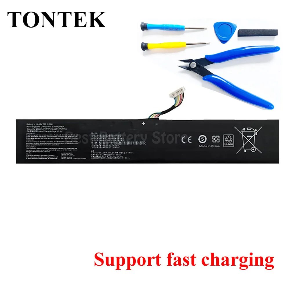 C41N2208 Akku für ASUS ROG ALLY Gaming Handheld-Serie von RC71L/PC71L Erweitern Sie die hohe Kapazität des 74 Wh Mod-Upgrades. Kostenlose alle Werkzeuge Image