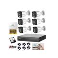 Kit videosorveglianza Dahua dvr 8 canali 6 telecamere fullcolor 2 mpx 500GB