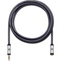 60036 Jack Audio Prolunga [1x Spina jack da 3.5 mm - 1x Presa jack da 3.5 mm] 5.00 m Nero contatti