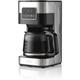 Trebs - 24100 - Macchina da caffè con filtro per 12 tazze con capacità di 1,5 l, programmabile,