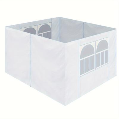 TEMU Clipop 2x2m/3x3m Enclosed Instant Canopy With Window And Zipper, Pop Up Tent Walls , Canopy Tent Not Included Image