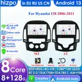 Hizpo Carplay 4G 360 Cam Android 13 Autoradio per Auto Hyundai I30 2006 - 2011 Lettore Video Multimediale Manuale GPS 2din Autoradio