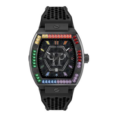 Philipp Plein The Hexagon Phantom Schwarz Herren Armbanduhr PWPUA0324