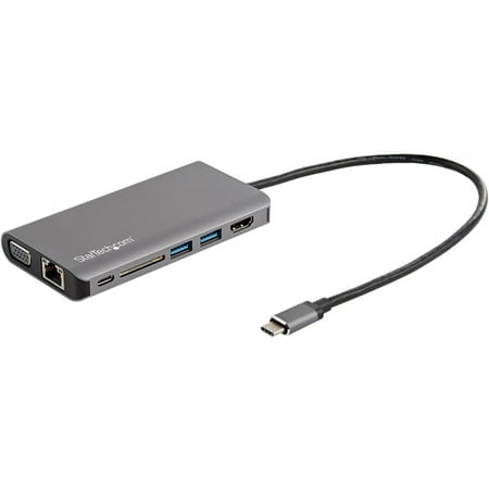 StarTech USB C Multiport Adapter USB-C Mini Travel Dock