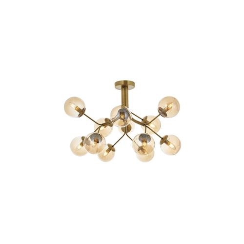 Deckenlampe in Vintage-Farbe 80x80x60cm WellHome Bled