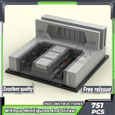 Star Film Modell Moc Gebäude Ziegel Jäger Zerstörer Brücke Technologie modulare Blöcke Geschenke Weihnachts spielzeug DIY setzt Montage Image