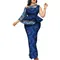 BintaRealWax abbigliamento donna africana Bazin Rich Top e gonna Set Plus Size 7XL abbigliamento