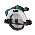 Sega circolare a batteria da 5/7 pollici Sega circolare senza spazzole per la lavorazione del legno da 5000 giri/min Sega circolare con regolazione del taglio da 45 gradi per Makita 18V Batteria Pin