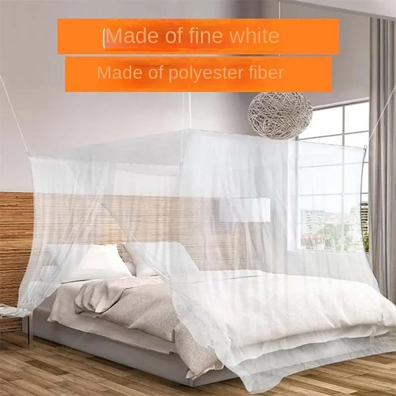 Moskitonetz mit quadratischer Oberseite, Outdoor-Hängematte, Reisen, praktisches Outdoor-Zelt, frei von Moskito-Installation, zusammenklappbare Aufbewahrung, Mullnetz