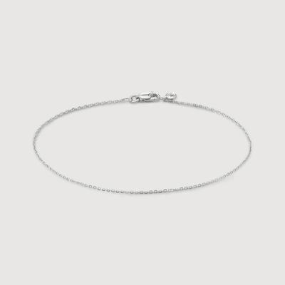 Gold Super Fine Chain Bracelet