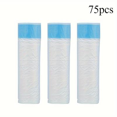 TEMU 5 Rolls Of 75 Automatic Cat Litter Box Pet Poop Bags, Pet Cat Litter Poop Bags, Automatic Cleaning Cat Litter Box Garbage Bags