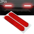 Adesivo riflettente per portiera dell'auto apertura di sicurezza accessori di avvertimento adesivo per decalcomania nastro per Auto riflettore interno riflettore Auto N0Y4