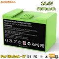 Batteria di ricambio i7 da 14,4 V 5000 mAh per iRobot Roomba e e i Series i7+ e5 7150 7550 i3 3150 i3+ 3550 i4 4150 i4+ 4624864 ﻿