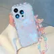 Farfalla Rosa Fiore Caso Per OPPO A40 A60 A3X A3 A80 A79 A18 A38 A74 A95 A57 A78 A58 A96 A93 A74 A53 A33 A15 A17 A16 A35 Copertura