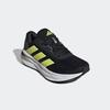 Laufschuh ADIDAS PERFORMANCE "GALAXY 7", Gr. 46, schwarz (core schwarz, pulse lime, grau five), Textil, Synthetik, sportlich, Schuhe