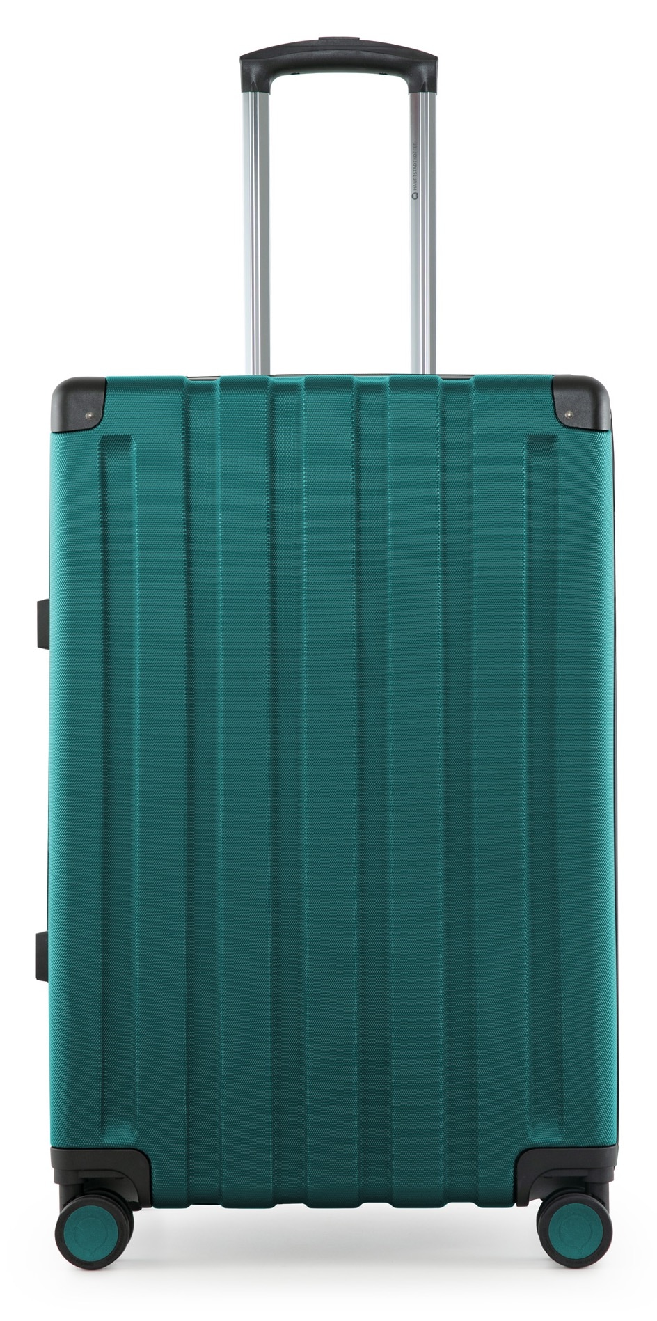 Hartschalen-Trolley HAUPTSTADTKOFFER "Q-Damm, verschiedene Farben und Größen", Gr. B/H/T: 45,5 x 68 x 27 71, grün (aquagrün), ABS, festlich, Koffer, Hartschalenkoffer Reisekoffer Trolley mit TSA-Schloss Image