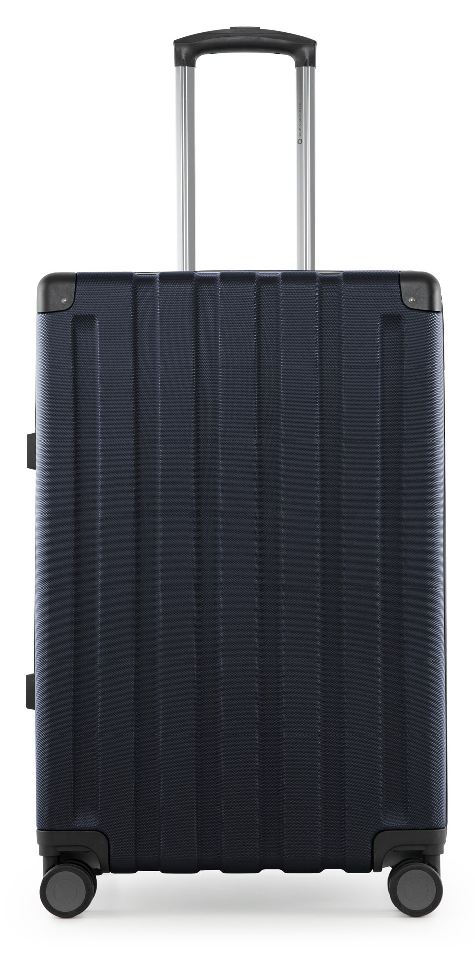 Hartschalen-Trolley HAUPTSTADTKOFFER "Q-Damm, verschiedene Farben und Größen", Gr. B/H/T: 45,5cm x 68cm x 27cm 71 l, blau (dunkelblau), ABS, festlich, Koffer, Hartschalenkoffer Reisekoffer Trolley mit TSA-Schloss Image