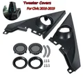 1.5 pollici Coppia Anteriore Pilastro Althorn Tweeter Copre Auto Tweeter Refitting Altoparlante Scatole Supporti per Honda Civic 2016-2019