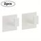 TEMU 1/2/4pcs Contemporary Metal Wall Hooks, Strong Adhesive Mounting, Easy Install Robe & Towel Holder For Bathroom And Kitchen