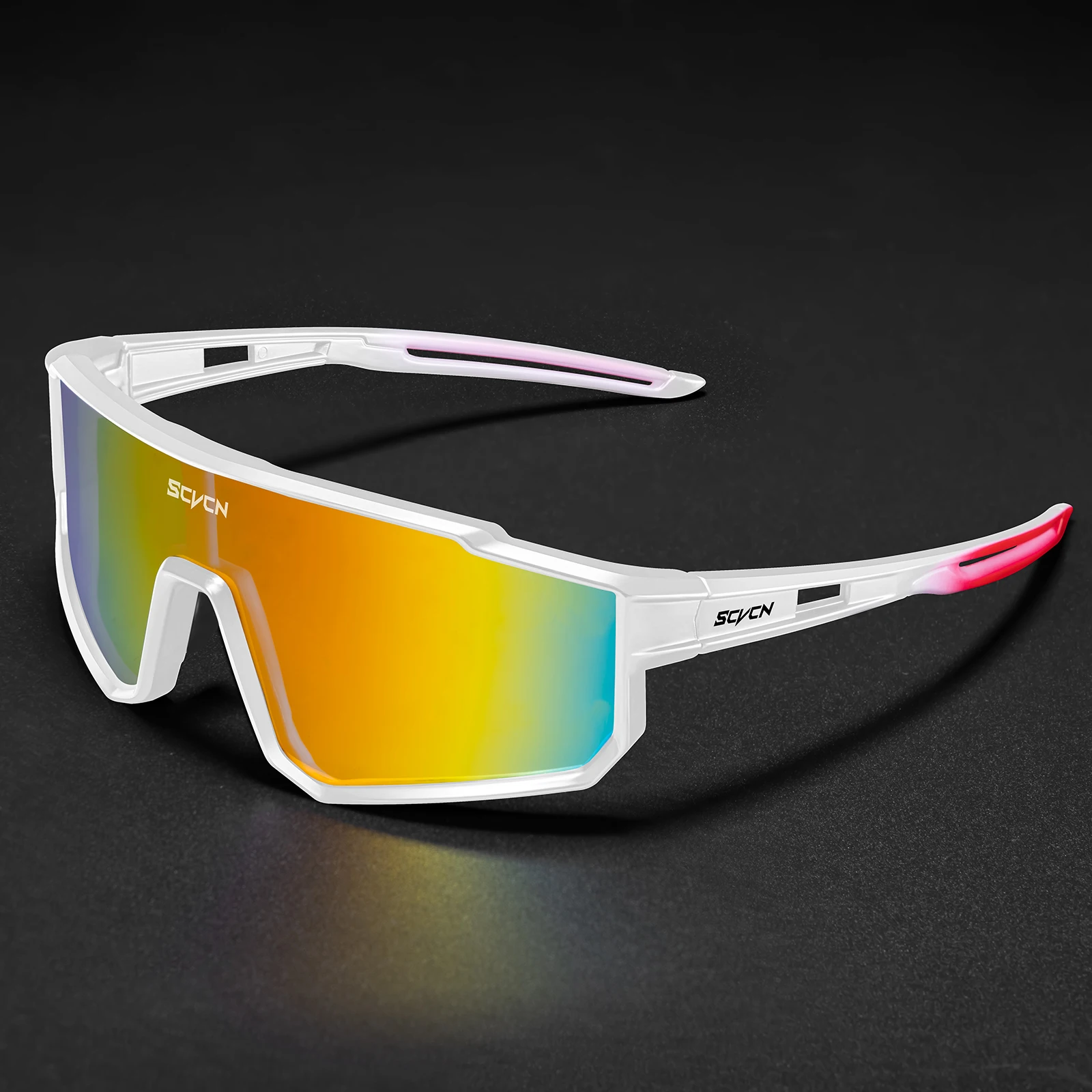 SCVCN Radfahren Gläser Outdoor Sport Fahrrad Sonnenbrille Männer MTB Radfahren Sonnenbrille Frauen Rennrad Gläser Image