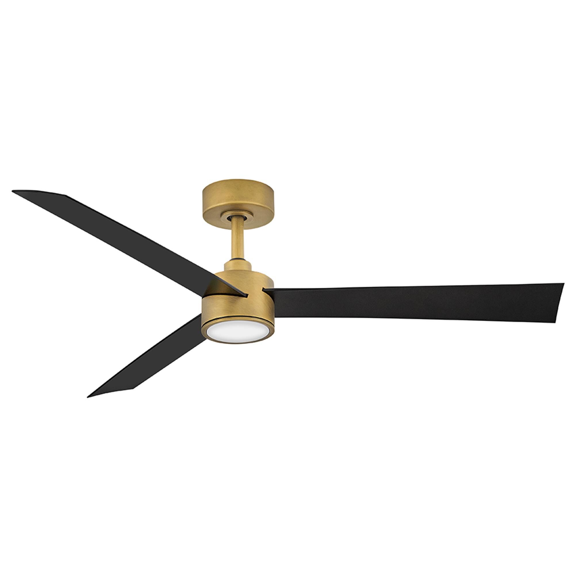 Hinkley Lighting Speck 52 Inch Flush Mount Fan with Light Kit - 907452FHB-LDD