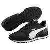 Sneaker PUMA "ST Runner v2 NL", Gr. 40, schwarz-weiß (puma schwarz, puma weiß), Textil, Synthetik, sportlich, Schuhe