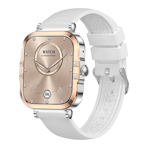 HK82 Mode Frauen Smart Watch AMOLED HD Bildschirm Bluetooth Anruf Armband Mädchen Sport Fitness Tracker Lady Smartwatch Image