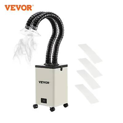 SucceBuy 80W 150W Fume Extractor Pure Air Purifier 3 Stage Filters 3 Speed Solder iron Harmful Smoke Absorber for Welding Repair