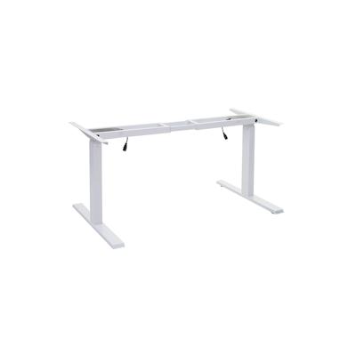 Mendler Gestell HWC-D40, variables Tischgestell für Schreibtisch, elektrisch höhenverstellbar Memory 29kg ~ weiß Image