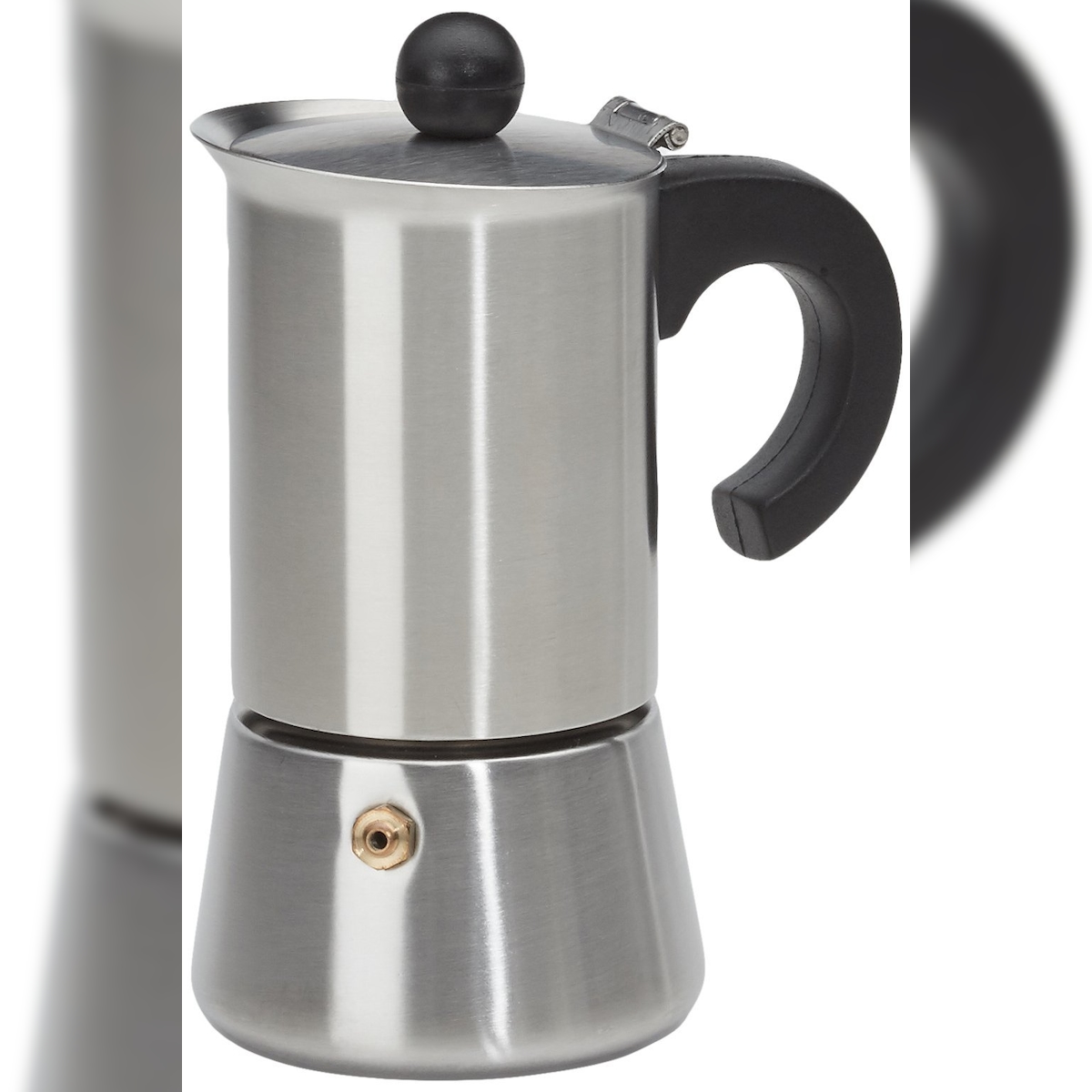 IBILI - Indubasic Express-Kaffeemaschine, 2 Tassen, 100 ml, Edelstahl, für Induktion geeignet Image