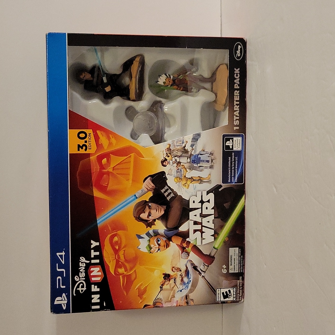 Disney Video Games & Consoles | Ps4 Star Wars Disney Infinity 3.0 Edition Starter Pack | Color: Blue/Orange | Size: Os