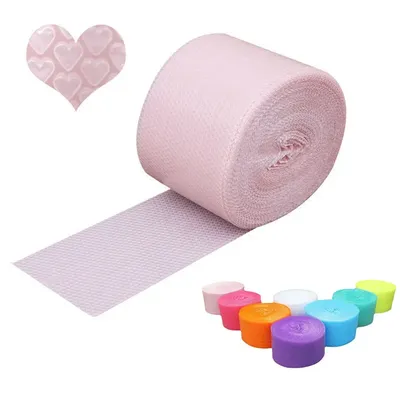 0.2*5M Buffer Packaging Heart Bubble Wrap Bubblewrap Bubble Paper Foam Roll for Packaging Buffer Wrap Pouch