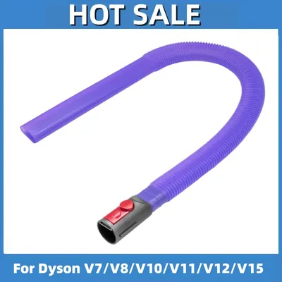 Dryer Vent Cleaner Kit, Hose Attachment for Dyson V7/V8/V10/V11/V12/V15 Cordless Vacuum, Perfect Flexible Crevice Tool