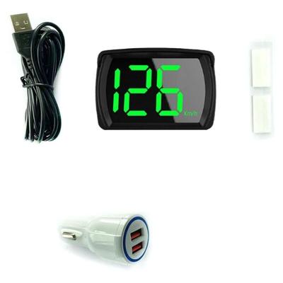 Auto-HUD-Headup-Display km/h, digitaler GPS-Tachometer mit LED-Anzeige mit großen Zeichen, Image