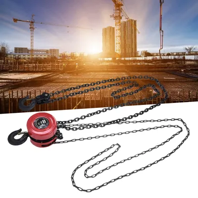 Manual Hand Manual Hand Chain Block Hoist Ratchet Lever with Hook Industrial Hardware 3Meters 5Ton