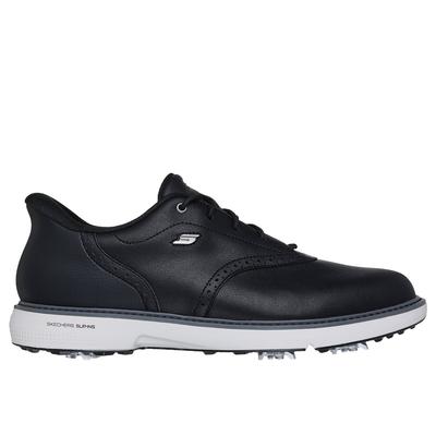 Skechers Men's Slip-ins: GO GOLF Prestige Shoes | Size 9.5 | Black | Leather/Synthetic/Textile | Arch Fit