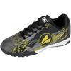 Fußballschuh JAKO "J-ST Stepover", Gr. 34, gelb (jet schwarz, neon gelb), Synthetik, mehrfarbig, sportlich, Schuhe